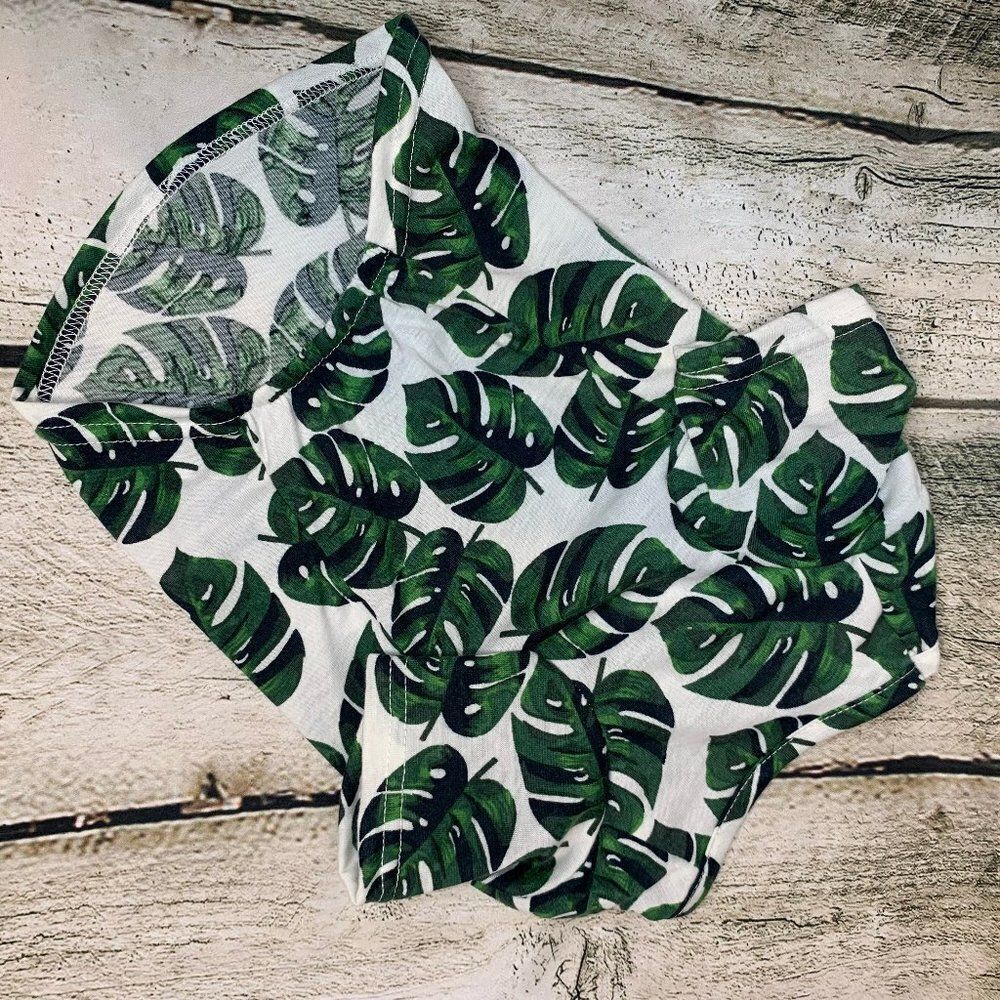 Heart to Tail | Dog Apparel Tee Shirt | White & Green | Medium and Large - Picture 6 of 6